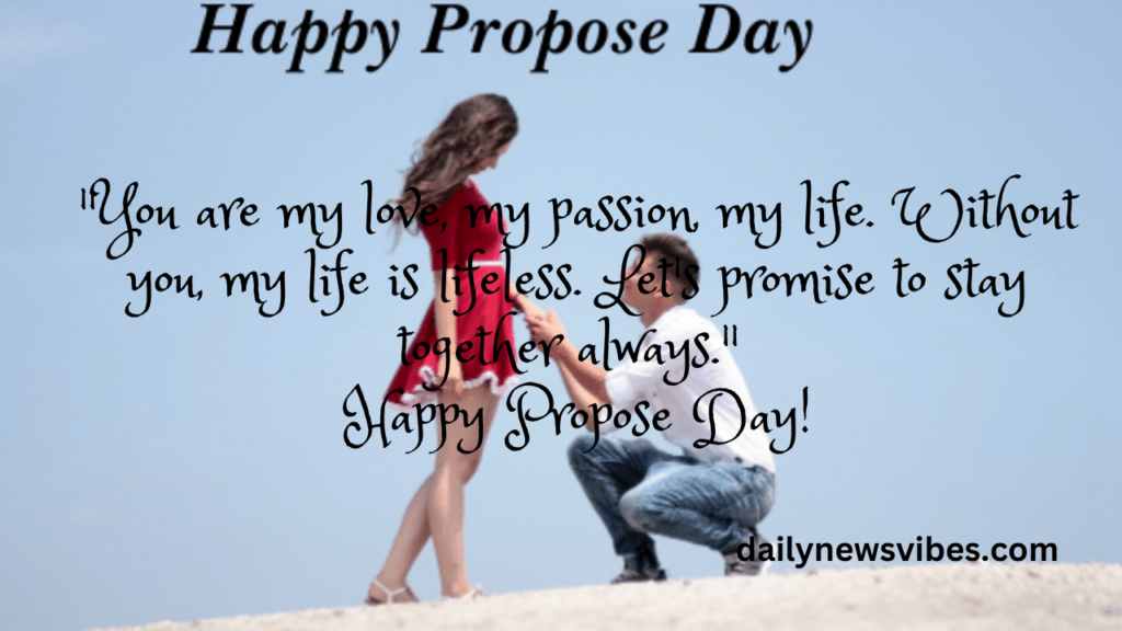 Propose Day Quotes, Messages and Wishes for 2023