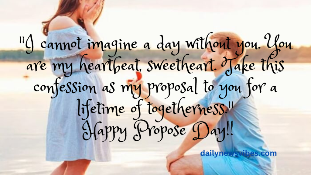 Propose Day Quotes, Messages and Wishes for 2023