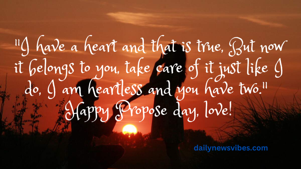 Propose Day Quotes, Messages and Wishes for 2023