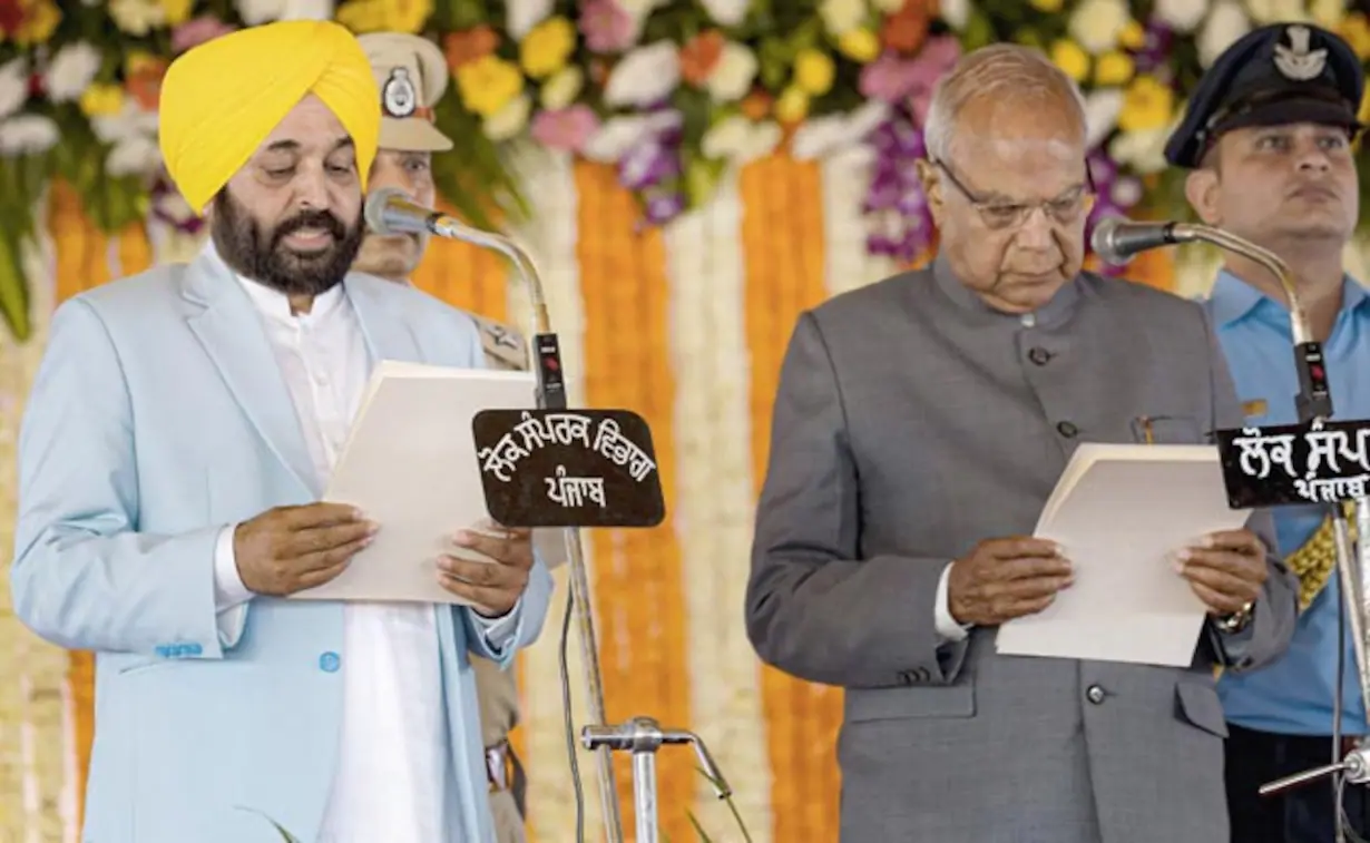 "Unconstitutional, Derogatory": Letter War Between Punjab Governor, Bhagwant Mann