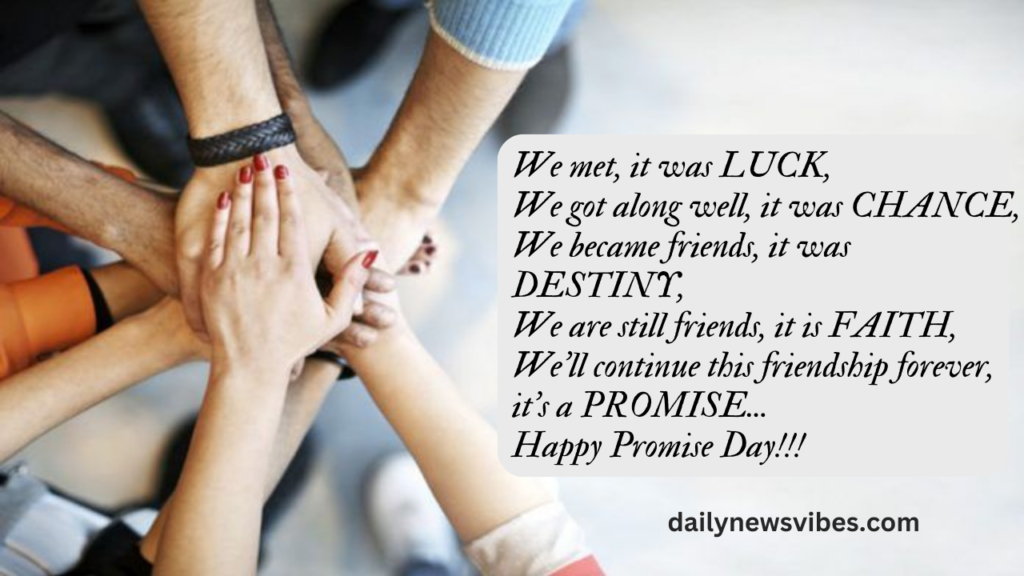 Happy Promise Day 2023: Quotes, Wishes and Messages.