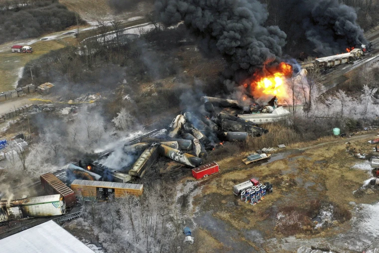 Ohio sues Norfolk Southern over Feb. 3 train derailment